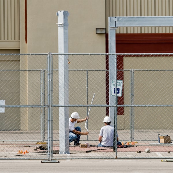 how long can i rent the temporary fence for my construction site or event in Brookings